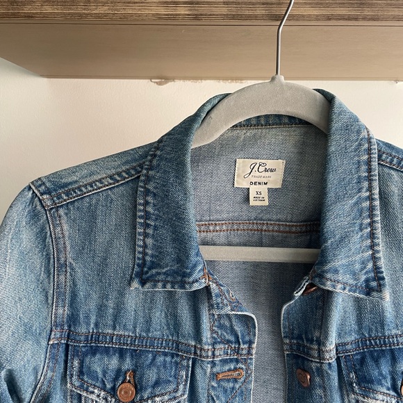 J. Crew classic blue denim jacket (XS) - Picture 2 of 4